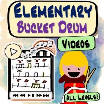 Preview of 18 Bucket Drum Play Along Videos For All Levels!