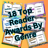 18 Editable Top Reader Awards By Genre