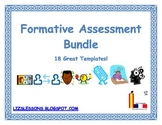 18 Formative Assessment Templates!
