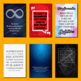 20 Mathematics Quotes Posters - Bundle Offer