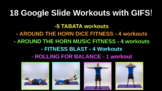 18 Separate Google Slide Workouts with GIFS!
