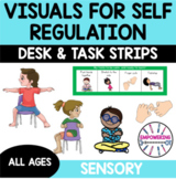 Visuals for sensory, gross motor exercises & self regulati