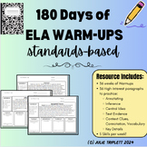 180 Days of 6th Grade ELA Warm-Ups: Annotating, Inference,