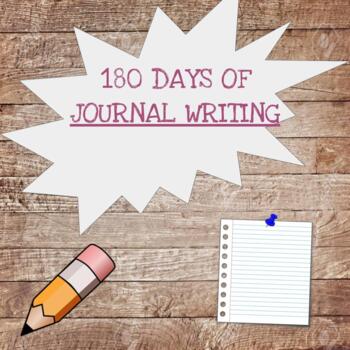 180 Days of Journal Writing by Growing Great Learners | TpT
