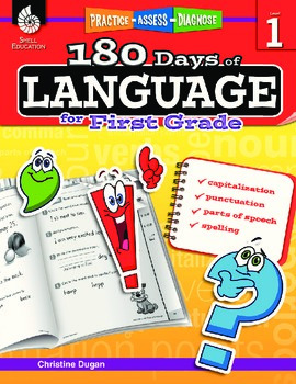 180 Days of Language for First Grade (eBook) by Shell Education