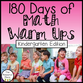 Preview of 180 Days of Math Warm Ups (Kindergarten Edition)