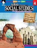180 Days of Social Studies for Fourth Grade (eBook)