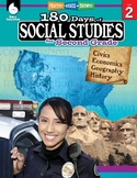 180 Days of Social Studies for Second Grade (eBook)