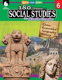 180 Days of Social Studies for Sixth Grade (eBook)