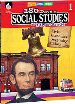 Preview of 180 Days of Social Studies for k to 6 Grade (eBook)