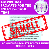 180 Middle School Writing Prompts - Ignite Creativity and 