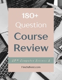180+ Question COURSE Review - AP® Computer Science A - Java