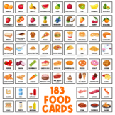 183 Food Cards | Food Choice Board | Visual Schedules | Au
