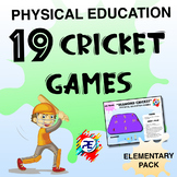 19 Cricket Games and Assessment for Physical Education Les