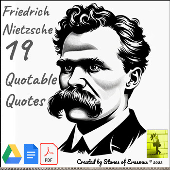 Preview of 19 Quotations Attributed to Friedrich Nietzsche: Quotes in the Classroom Series