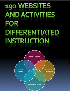 Preview of 190 Websites and Activities for Differentiated Instruction