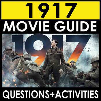Preview of 1917 Movie Guide (2019) + Answers Included - Sub Plans