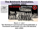 1917 October Bolshevik Revolution in Russia. Communism