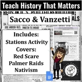 1920s History Stations: Sacco & Vanzetti, Red Scare, Nativ