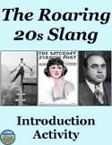 1920s Slang Intro Activity