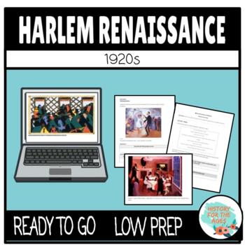 Preview of 1920s:  The Harlem Renaissance: Webquest/inperson