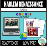 1920s: The Harlem Renaissance Webquest/inperson: Google Product 