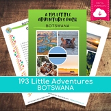 BOTSWANA 193 Little Adventures Pack -  Printable culture p