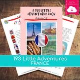 FRANCE 193 Little Adventures Pack -  Printable culture pac