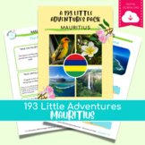 193 Little Adventures Pack - Mauritius. Printable culture 