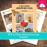 OMAN a 193 Little Adventures Pack - Printable culture pack