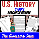 US History Great Depression & New Deal Supplemental Unit B