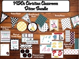 1950s Christian Classroom Decor Bundle