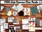 1950s Style Classroom Decor Bundle