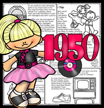 Preview of 1950s for Kids