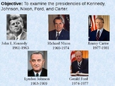 1960 to 1980: From JFK to Jimmy Carter PowerPoint Presentation
