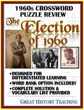 Preview of 1960s Crossword Puzzle Review: The Election of 1960