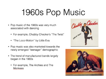 Preview of 1960s Music Presentation (#2) (PowerPoint)