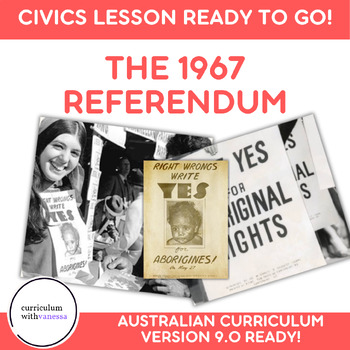 Preview of 1967 Referendum CIVICS LESSON and Drama Roleplay Activity Australia