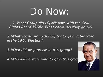 Preview of 1968 - A watershed Year Powerpoint, MLK, Bobby Kennedy, Vietnam, Nixon