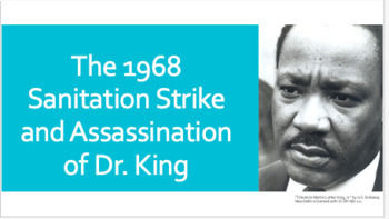 Preview of 1968 Sanitation Strike & Assassination of Dr. King | Black History Month Lesson