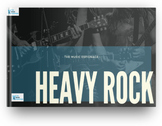 Heavy Rock-1970s-80s Music-FULL LESSON-Distance Learning |