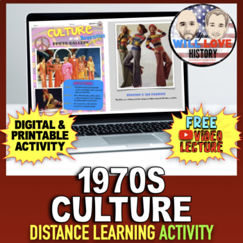 Preview of 1970s Culture |  Gallery Walk | Digital Learning Activity