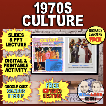 Preview of 1970s Culture | Gallery Walk | Digital Learning Pack
