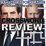 1970s Nixon, Ford, Carter Crossword Puzzle Review - 25 Ter