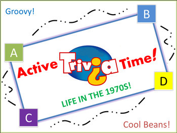 Preview of 1970s Active Trivia Game - Popular Culture, Technology, Fashion, Movies, and TV!