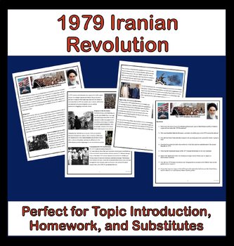 Preview of 1979 Iranian Revolution Reading & Questions