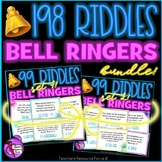 198 Riddles / Brain Teasers / Bell Ringer Activities BUNDLE