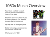 1980s Music Presentation (PowerPoint)