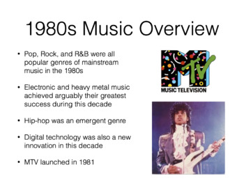 Preview of 1980s Music Presentation (PDF)