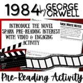 1984 BY GEORGE ORWELL | Novel Study Intro Activity | Video